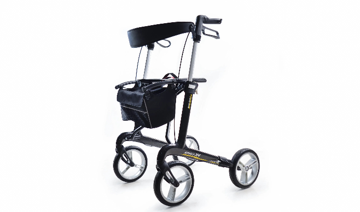 1066VIP威尼斯医疗助行器SPIRIT X4，碳纤维框架，易于折叠，多高度可选择。